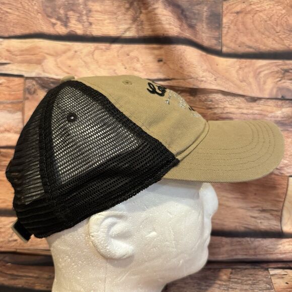 Carhartt 1889 Workwear Quality Hat Cap Canvas Meshback Adjustable Strap Brown - Picture 2 of 8